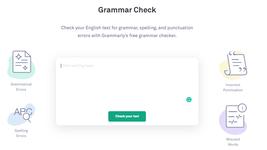 Grammarly Grammar Check