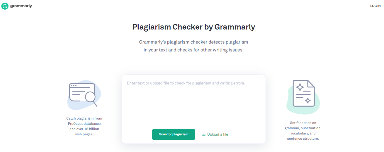 Grammarly Plagiarism Checker