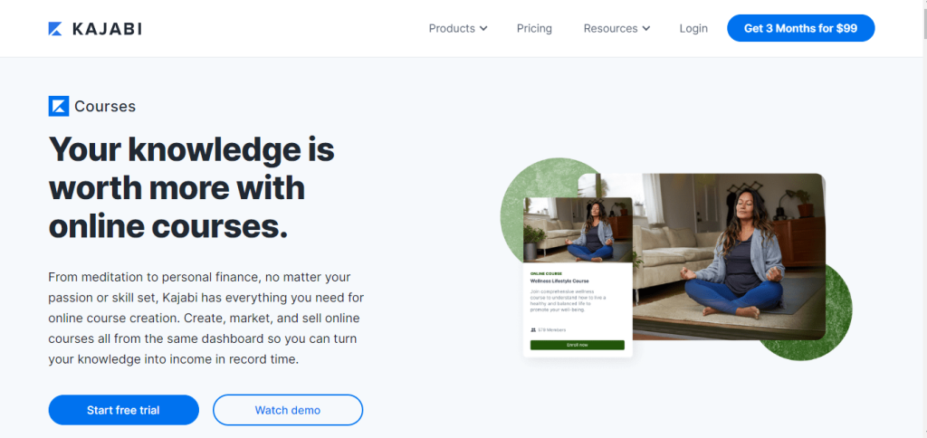 Kajabi course creation features - Teachable vs Kajabi