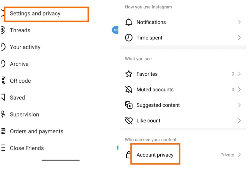 How to prevent someone from seeing your Instagram profile