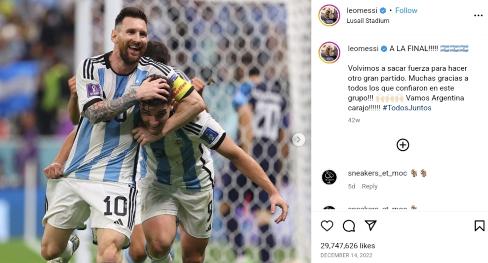 Messi's LA Final's pictures