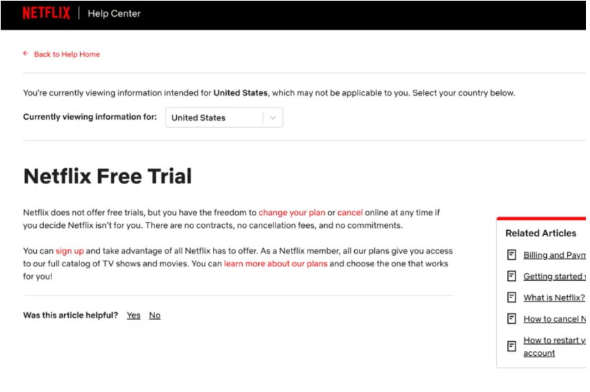 Netflix Free Trial - Free Trial