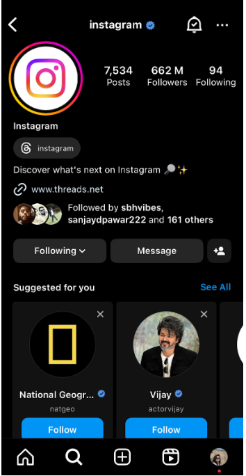 How To Unmute Notes On Instagram - Account Profile