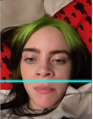 Billie Eilish’s Face Warp Challenge 